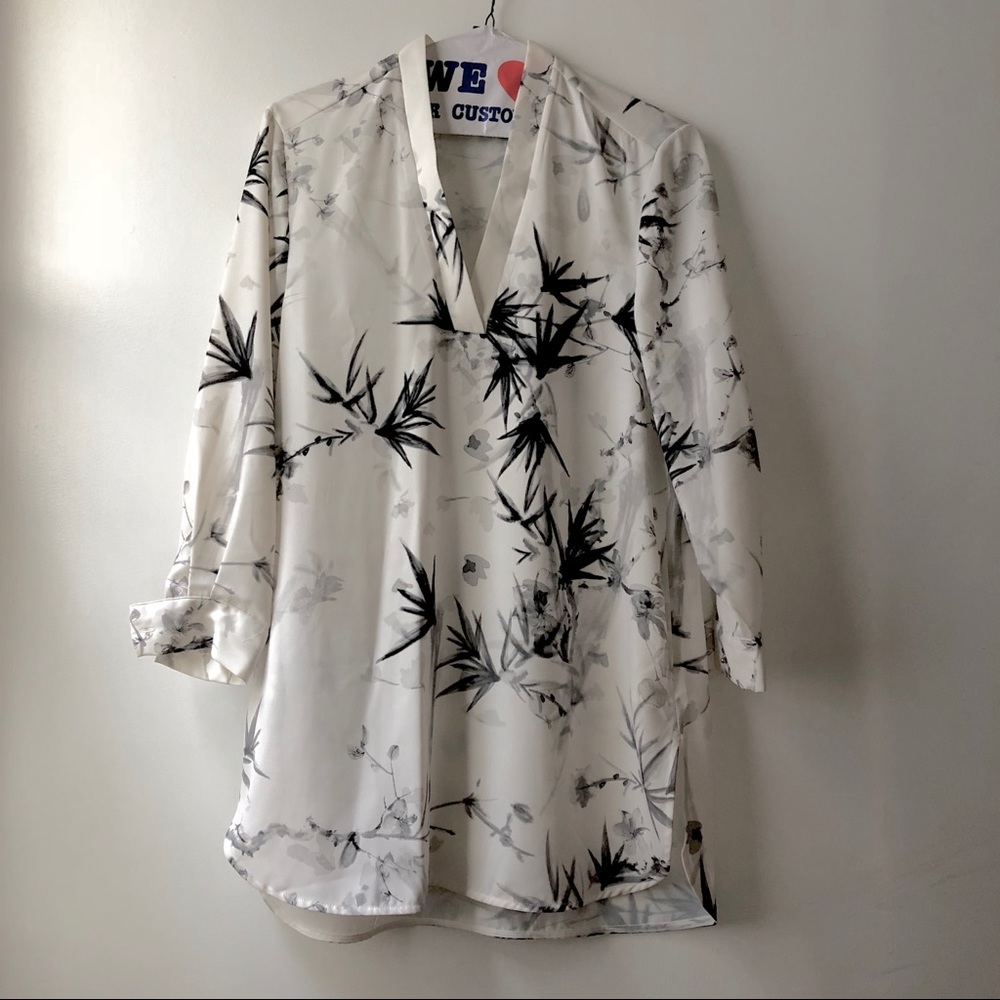‼️SOLD‼️MANGO Floral Shirt Dress